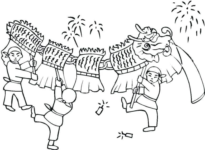 863x632 Dragon By Free New Year Coloring Pages Head Page China Coloring