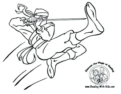 420x325 Ninja Coloring Pages To Print Turtles Free Online Printable