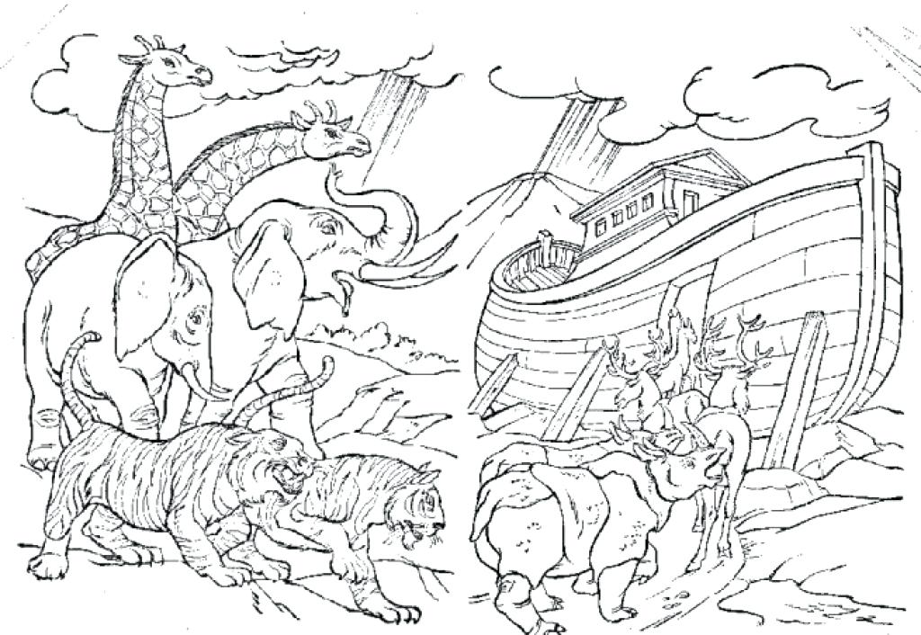 Noahs Ark Coloring Page Free 2530850 1024x706 Noahs Ark Coloring Page Free 2530850