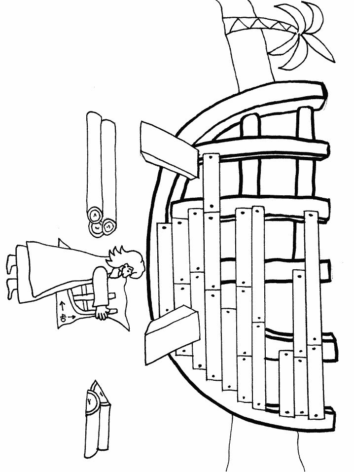 718x957 Coloring Noah's Ark Coloring Pages Animals Plus Noah Built