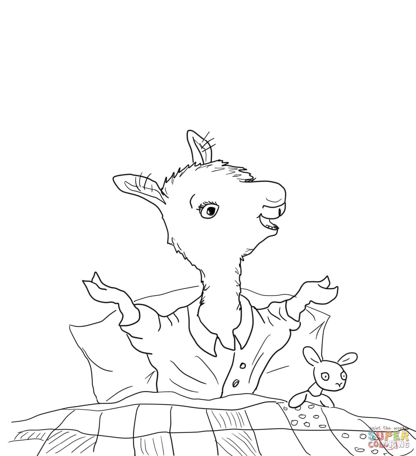 1458x1600 Awesome Llama Llama Home With Mama Coloring Page From Llama Llama