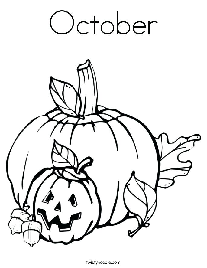 685x886 October Coloring Page Shippa.co