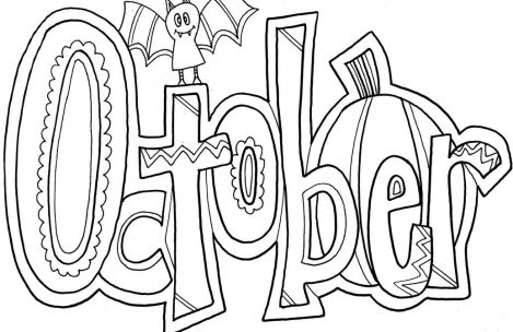469x304 October Coloring Sheets October Coloring Pages Just Colorings Free