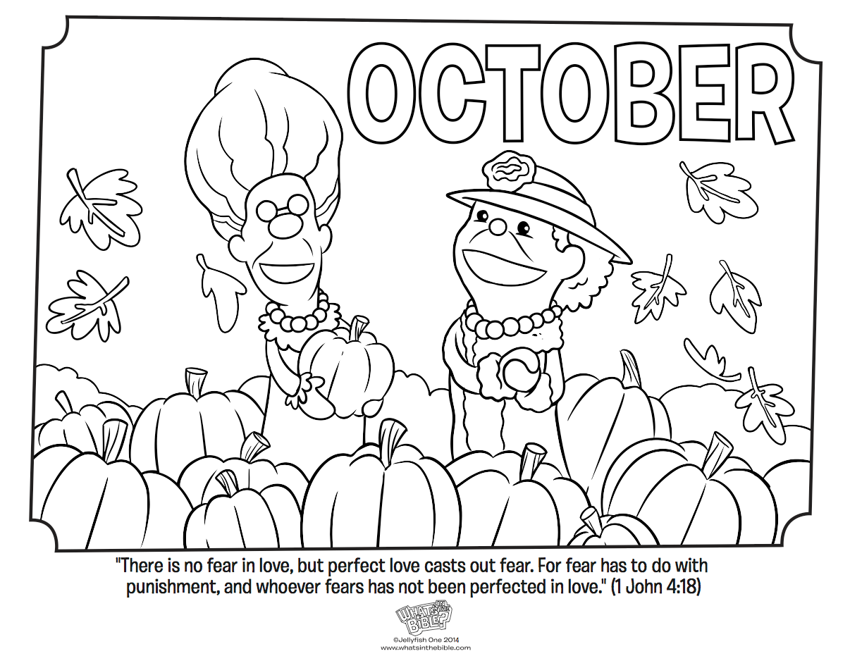 1206x931 October Coloring Page 1 John 418