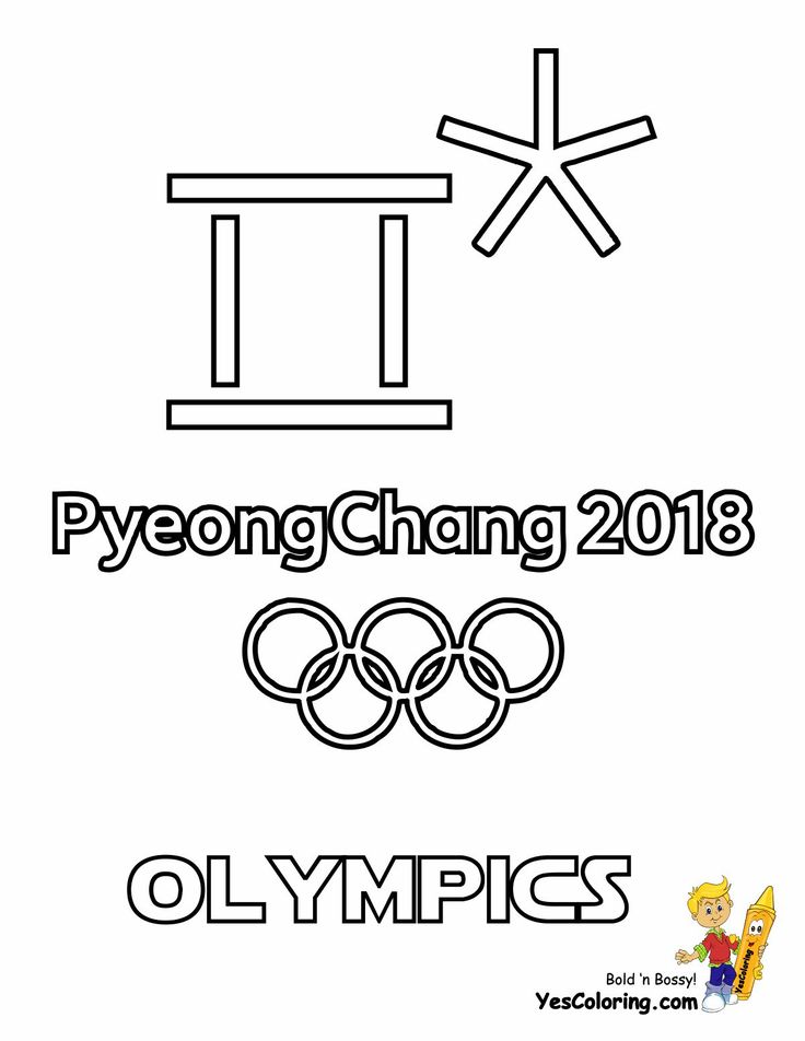 Free Olympic Coloring Pages at GetColorings.com | Free printable