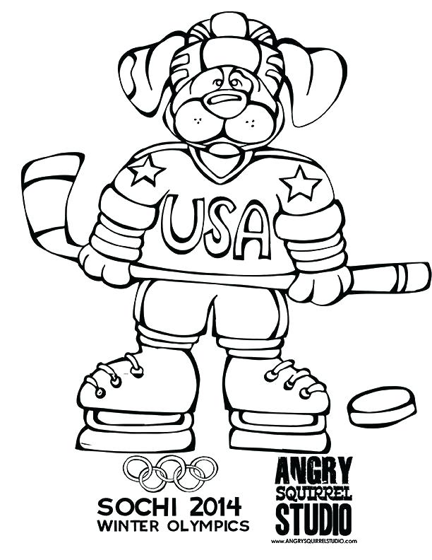 Olympic Coloring Pages Free Summer Coloring Pages Page Hockey Dog 612x792 Olympic Coloring Pages Free Summer Coloring Pages Page Hockey Dog
