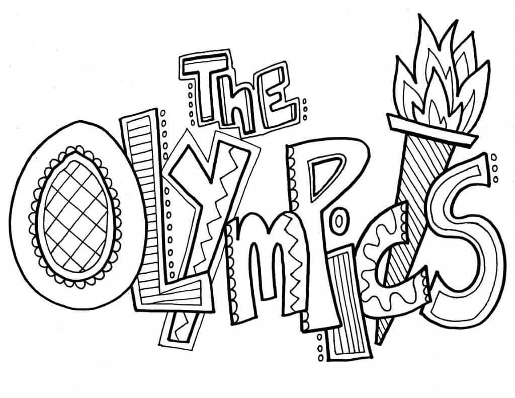 Free Printable Olympics Coloring Pages Worksheets 1024x791 Free Printable Olympics Coloring Pages Worksheets