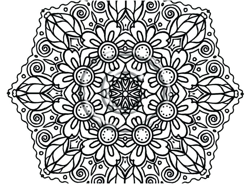 827x609 Coloring Pages Adults Free