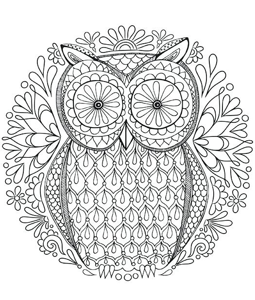 525x618 Free Printable Coloring Pages For Adults Only Print Coloring Pages