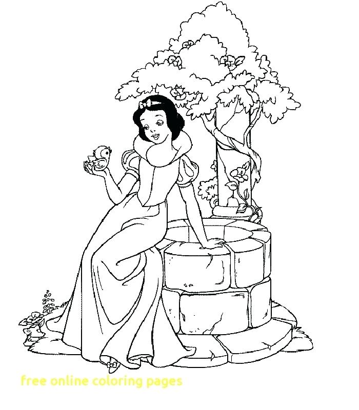 700x800 Online Coloring Pages Disney