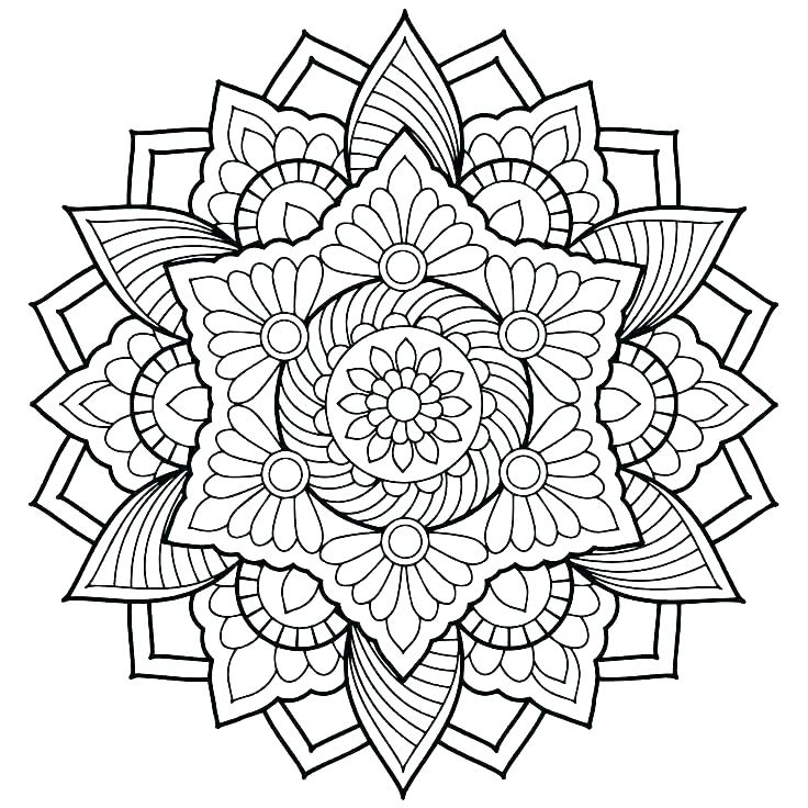 Free Mandala Coloring Sheets Online Mandala Coloring Pages Free 736x736 Free Mandala Coloring Sheets Online Mandala Coloring Pages Free