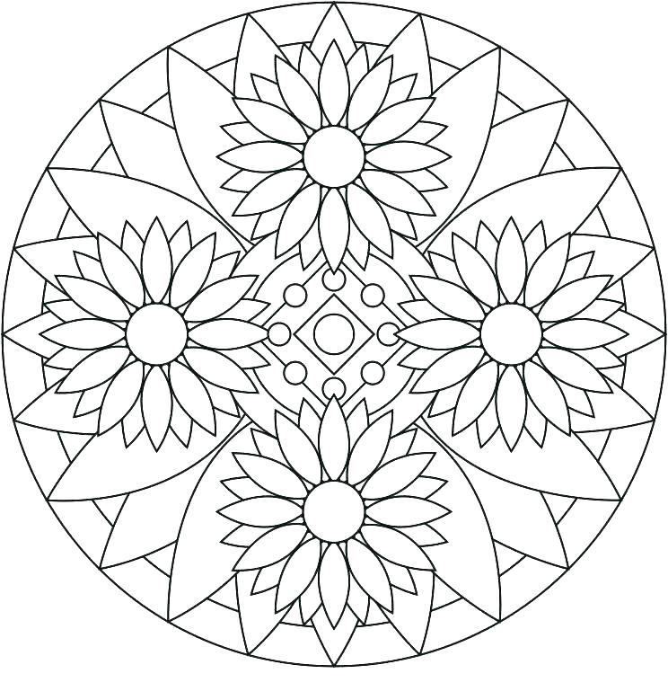 Online Mandala Coloring Pages Online Mandala Coloring Pages 744x779 Online Mandala Coloring Pages Online Mandala Coloring Pages