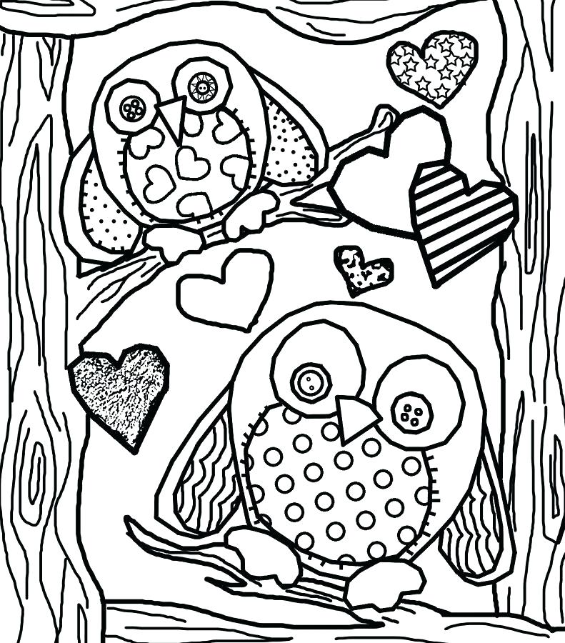 791x900 Printable Owl Coloring Pages For Adults As Well As Difficult Owl