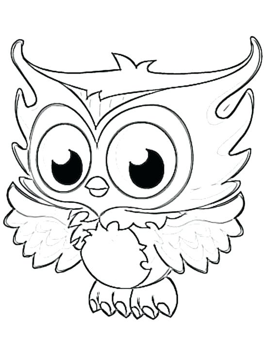Cartoon Owl Coloring Pages To Print Printable Free 546x737 Cartoon Owl Coloring Pages To Print Printable Free