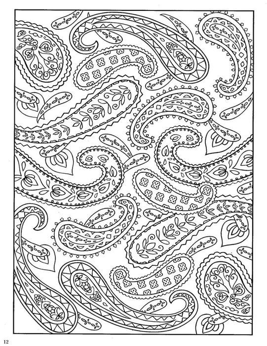 541x699 99 Best Colouring~paisley Designs Images