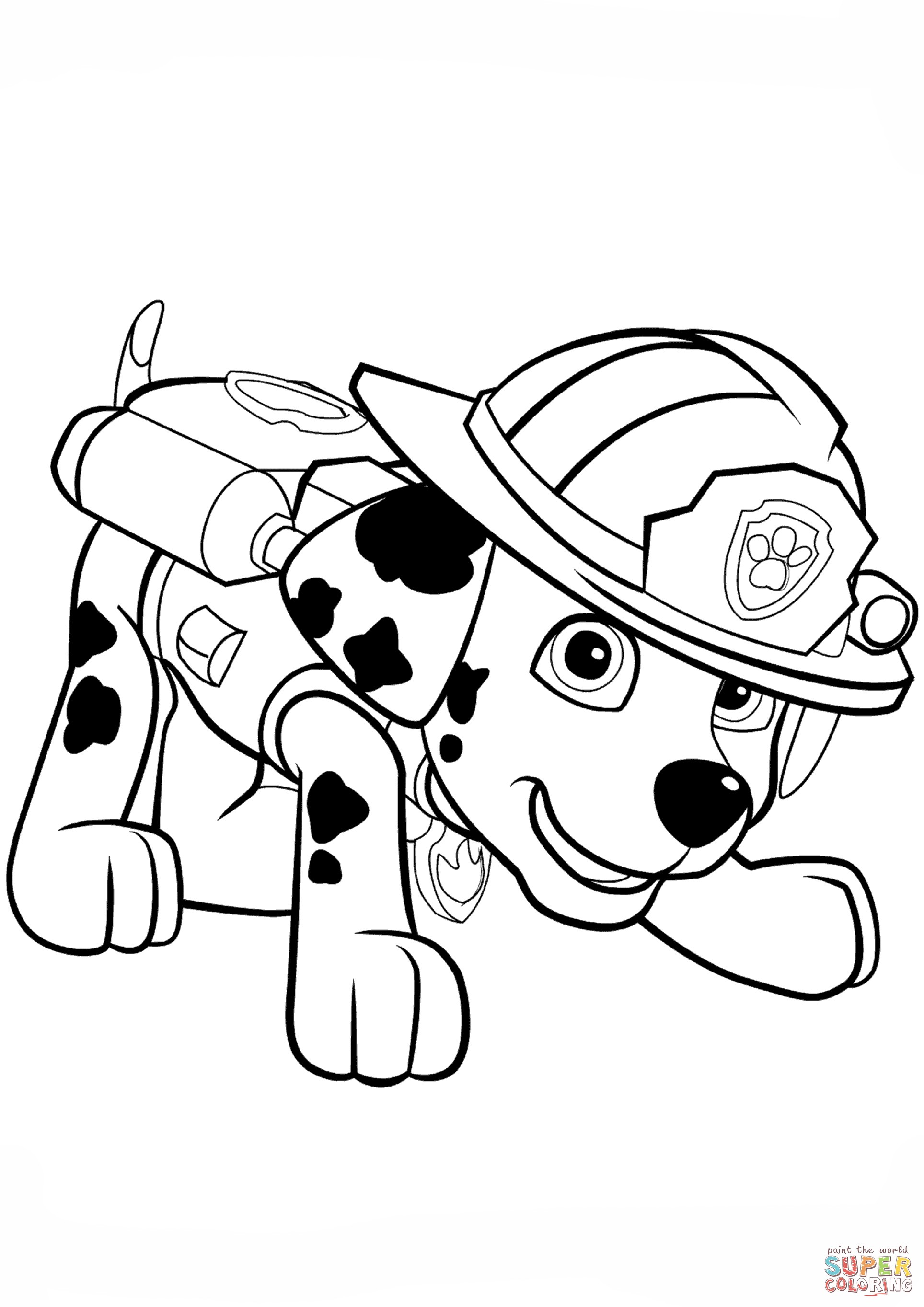 Free Paw Patrol Coloring Pages To Print
