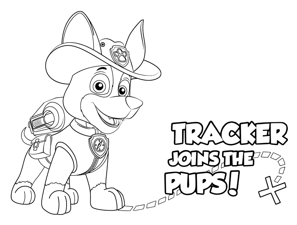 1024x776 Paw Patrol Coloring Pages