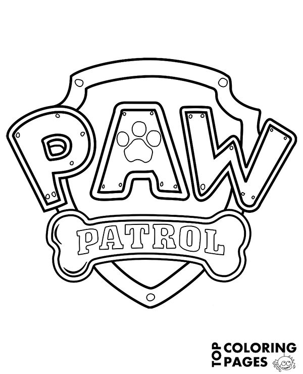 600x740 Paw Patrol In Adventure Bay To Color For Children Rescue Dogs