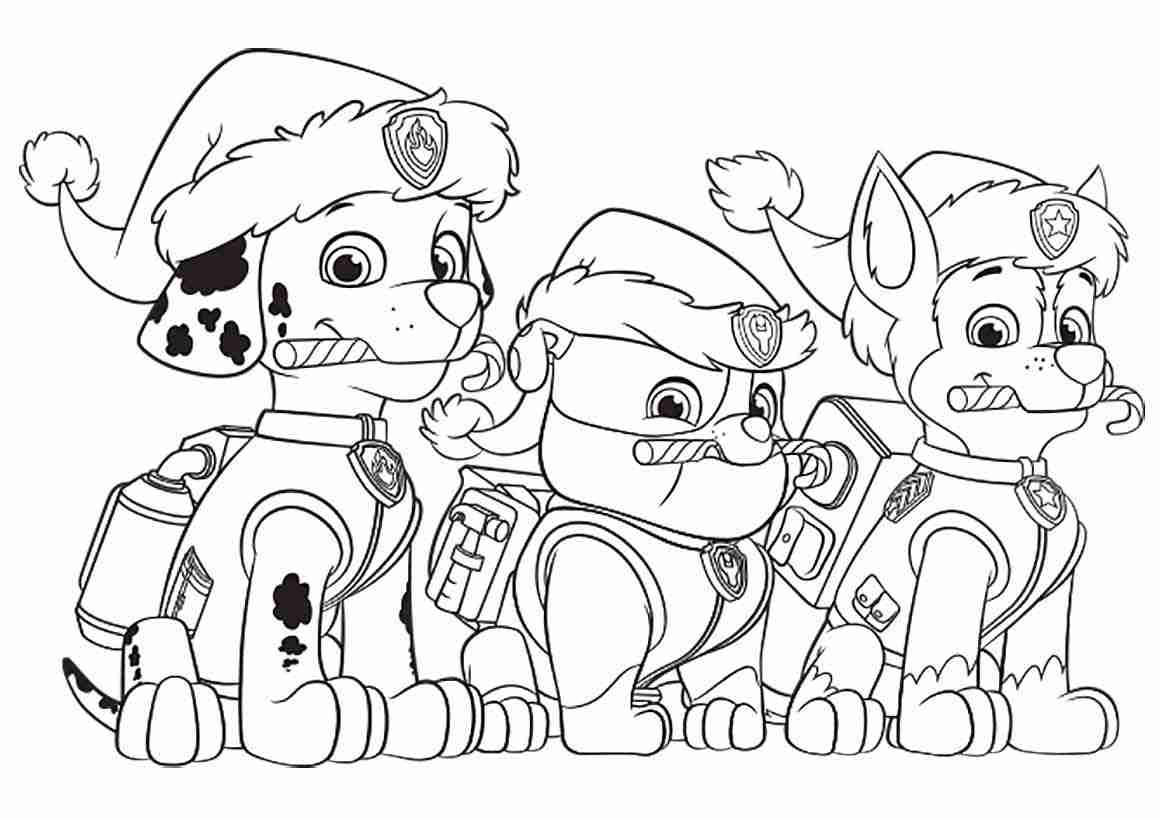 1160x820 Chase Paw Patrol Coloring Pages To Download And Print For Free