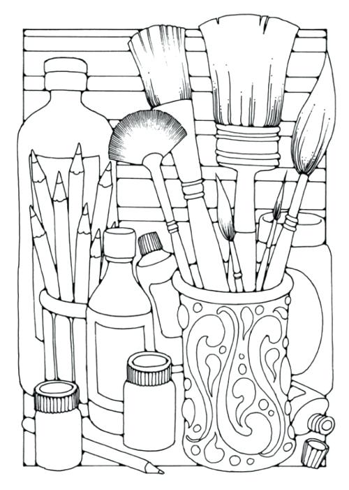 500x701 Easy Coloring Designs Plain Decoration Easy Adult Coloring Pages