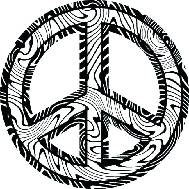 Peace Sign Coloring Page Free Printable Peace Sign Coloring Pages 650x650 Peace Sign Coloring Page Free Printable Peace Sign Coloring Pages
