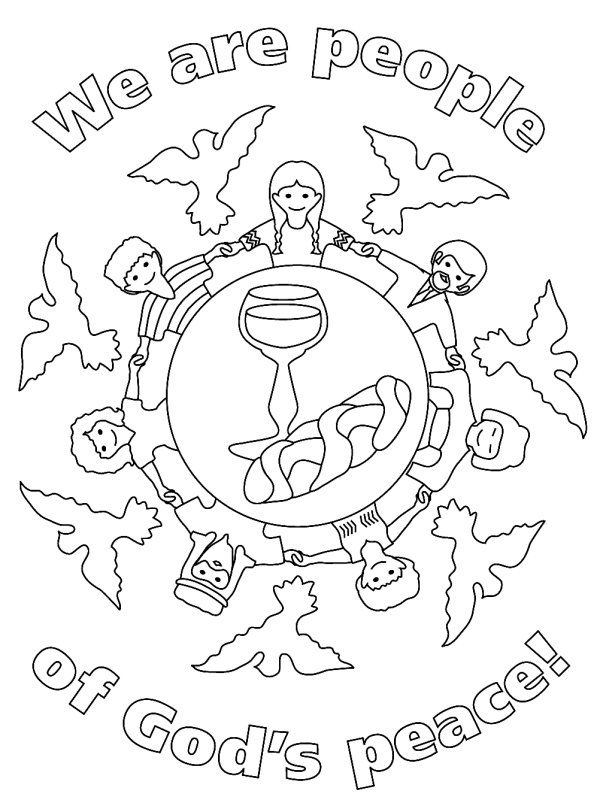 Drawn Peace Sign Coloring Picture 600x806 Drawn Peace Sign Coloring Picture