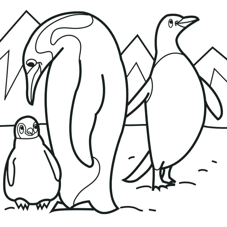 755x755 Tacky The Penguin Coloring Pages Penguin Coloring Book Coloring