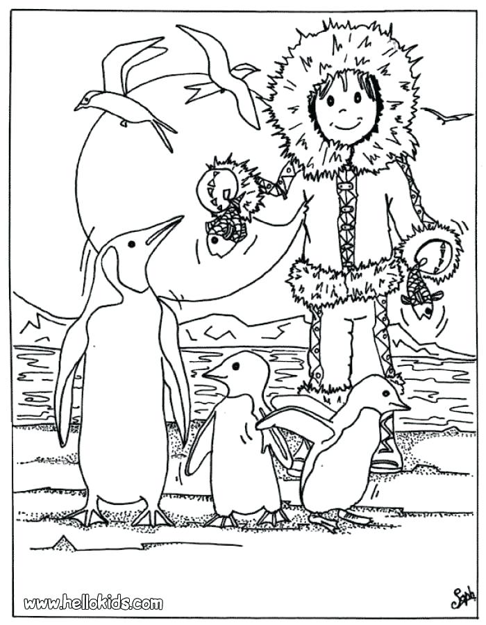 700x900 Coloring Pages Of Penguins Penguin Coloring Page Free Penguin