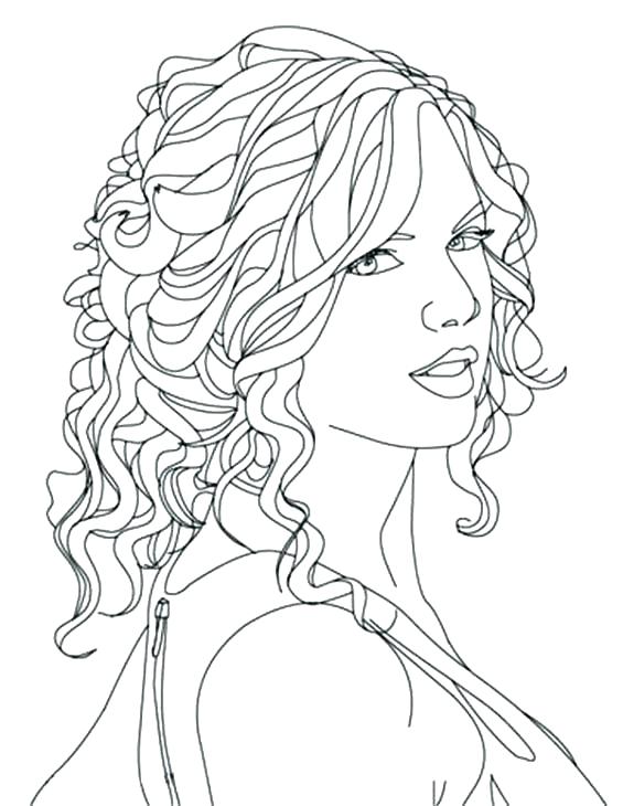 565x730 Famous People Coloring Pages