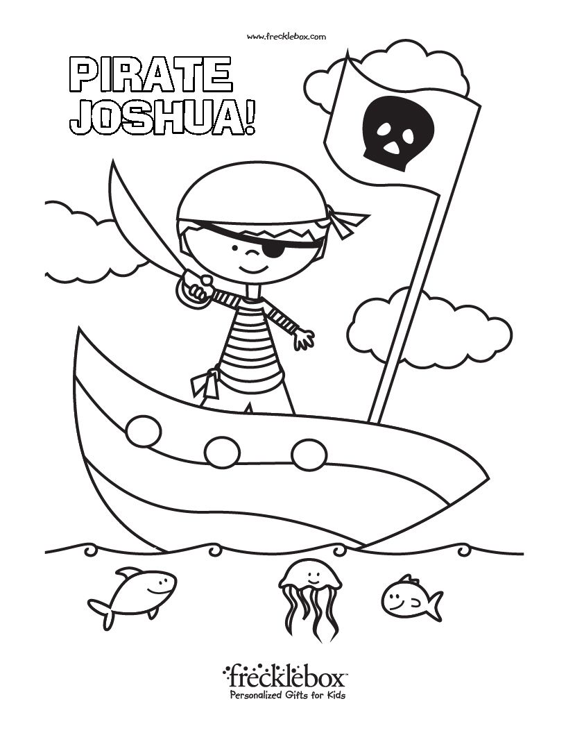 Free Personalized Coloring Pages With Your Child's Name Child 816x1056 Free Personalized Coloring Pages With Your Child's Name Child