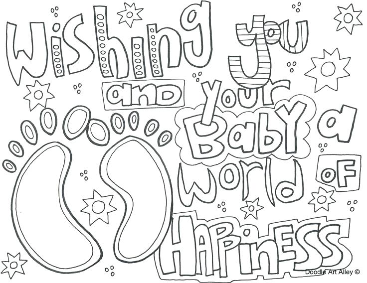 Personalized Baby Shower Coloring Pages Stork Brings A New Baby 736x568 Personalized Baby Shower Coloring Pages Stork Brings A New Baby