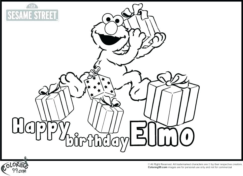 Free Birthday Coloring Pages 980x710 Free Birthday Coloring Pages