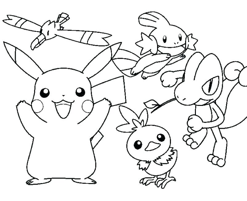 Free Pikachu Coloring Pages at GetColorings.com | Free printable ...