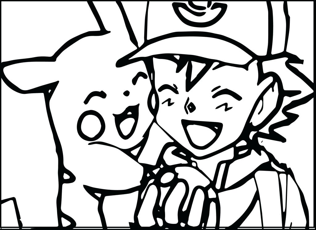 1024x745 Pikachu Coloring Page Free Printable Coloring Pages For General