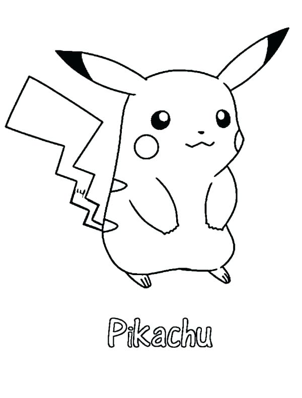 600x790 Coloring Pages Free Coloring Pikachu Coloring Sheets Free