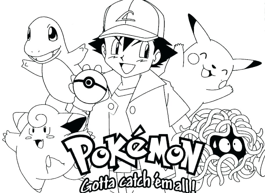 914x668 Pikachu Coloring Pages Coloring Pages Printable Coloring Pages