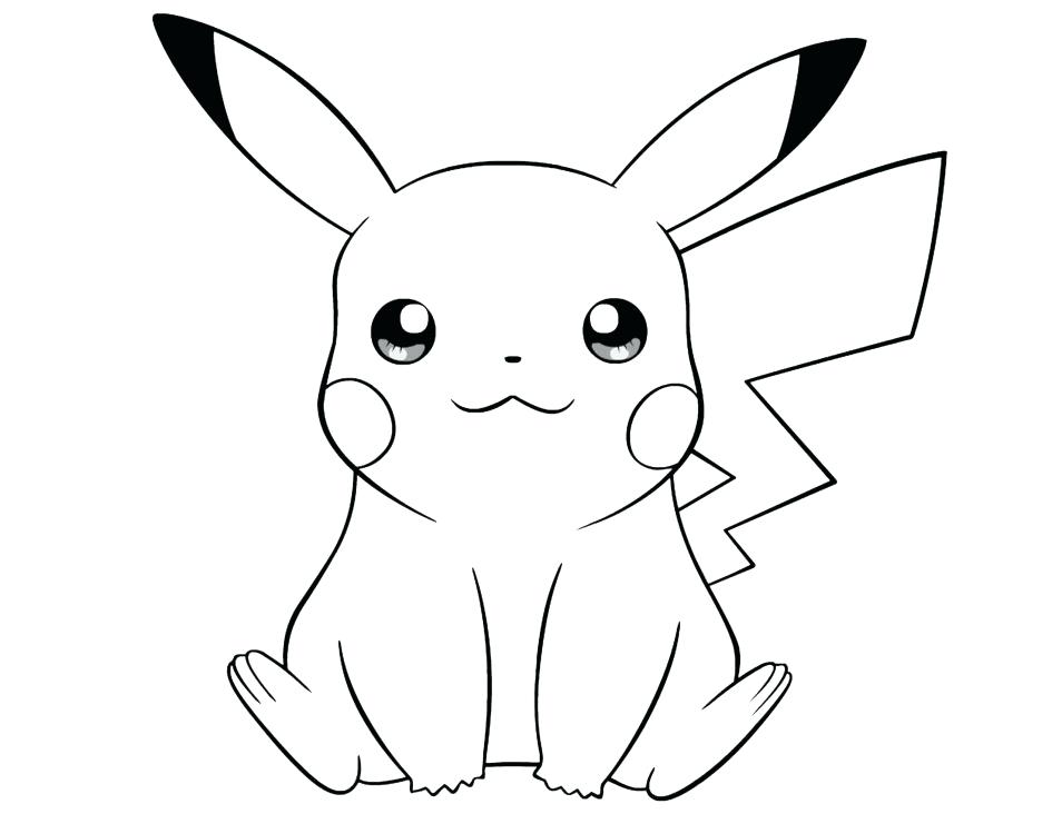 945x732 Pikachu Coloring Pages Pikachu Color Pages Download Coloring Pages