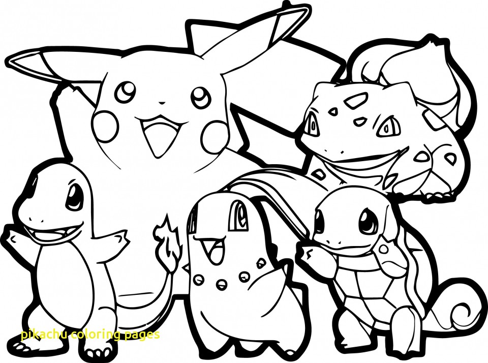 960x714 Pikachu Coloring Pages With Get This Pikachu Coloring Pages Free