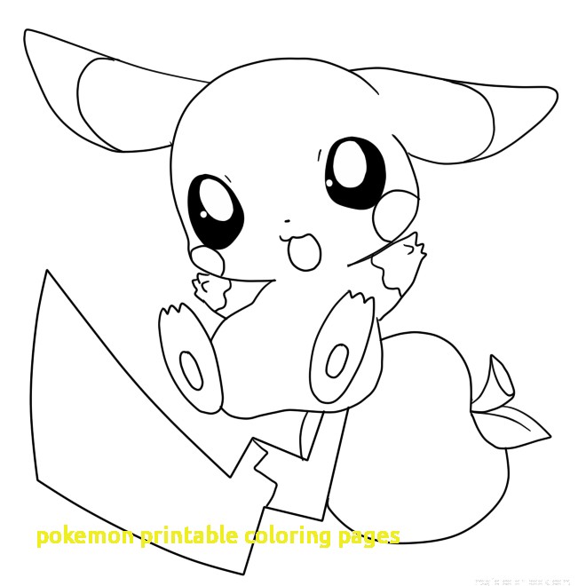 660x660 Pokemon Printable Coloring Pages With Sweet Looking Pokemon Print