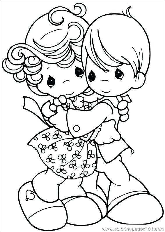 567x794 Precious Moments Valentine Coloring Pages Precious Moments