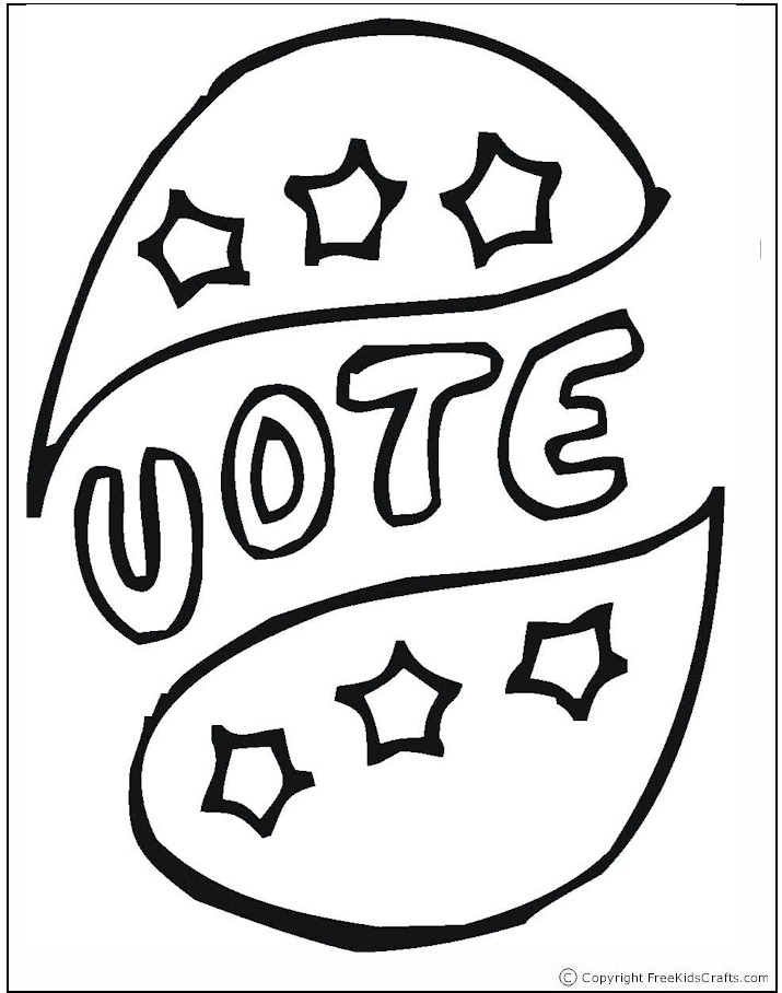 715x908 Duck For President Coloring Page
