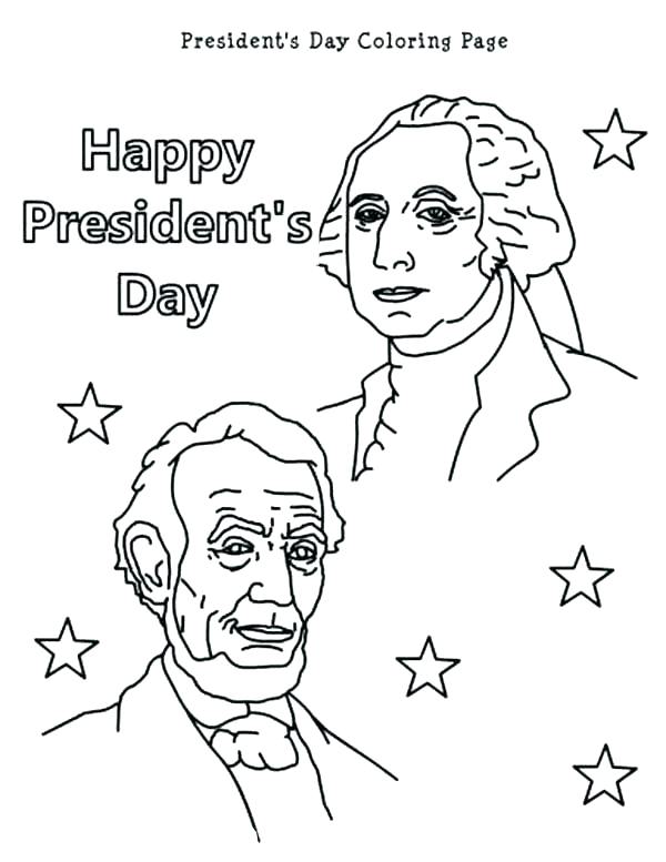 600x777 President Obama Coloring Page President Coloring Page Free