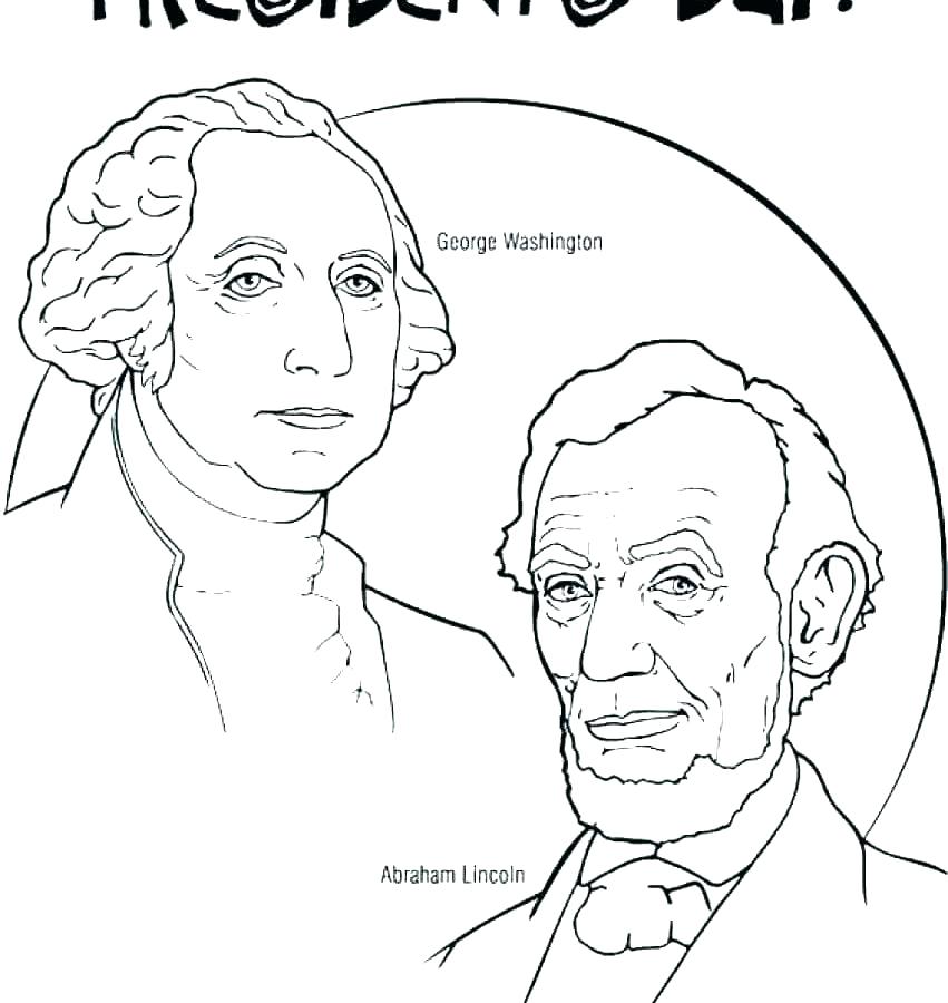 Free Presidents Day Coloring Pages at GetColorings.com | Free printable ...