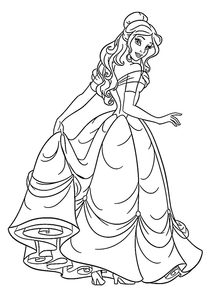 736x1031 Free Princess Colouring Pages Best 25 Princess Coloring Pages