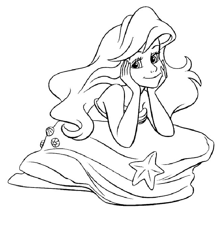 713x800 Princess Coloring Pages To Print For Free Printable