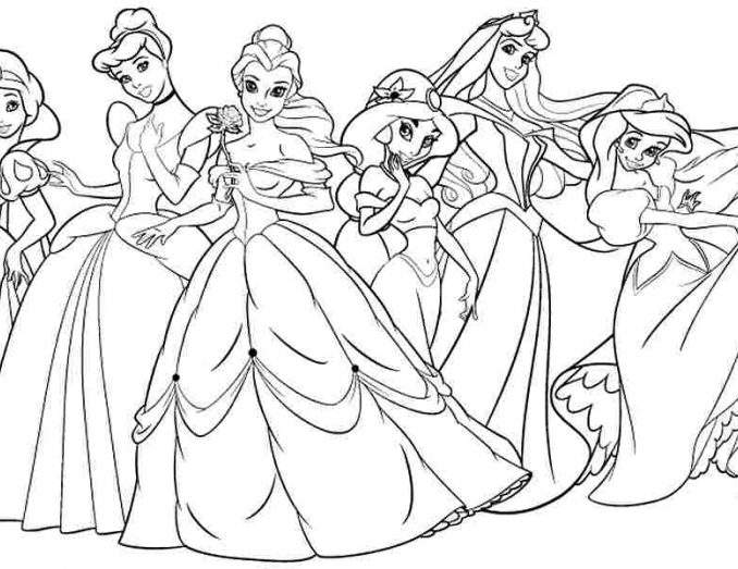 Free Princess Colouring Pages Coloring Page Ideas 678x523 Free Princess Colouring Pages Coloring Page Ideas