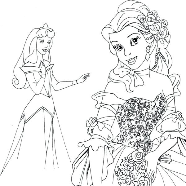 Free Printable Princess Coloring Pages Printable Coloring Pages 600x600 Free Printable Princess Coloring Pages Printable Coloring Pages
