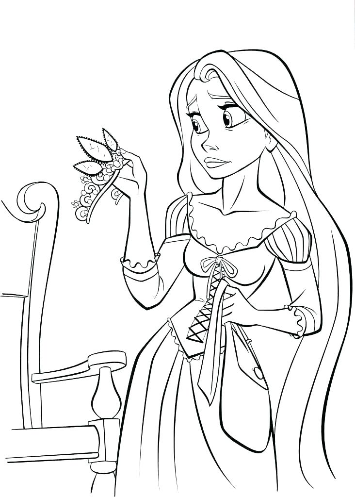 732x1024 Princess Tiana Coloring Pages Icontent