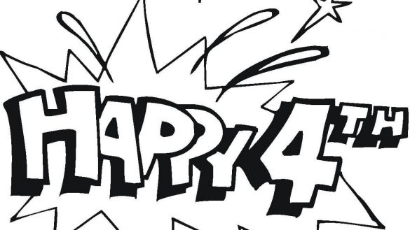 585x329 Excellent 4th Of July Coloring Pages For Kids Printable Rallytv