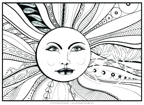 Coloring Pages For Adults Abstract 500x364 Coloring Pages For Adults Abstract